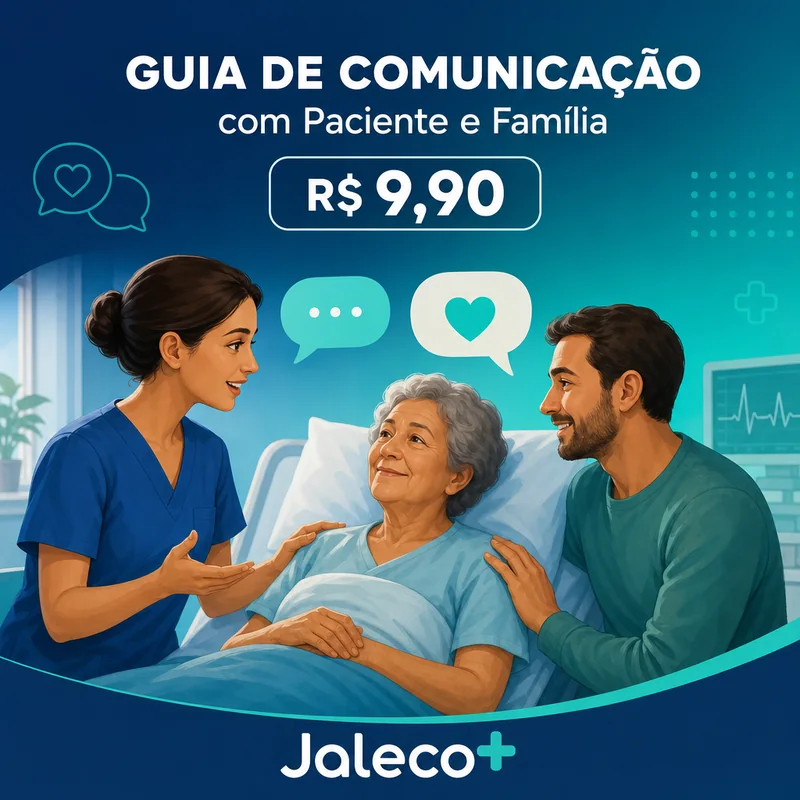 Capa do Guia de Comunicação com Paciente e Família